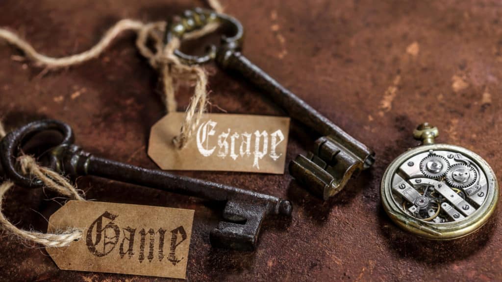 escape game (fond rouille)