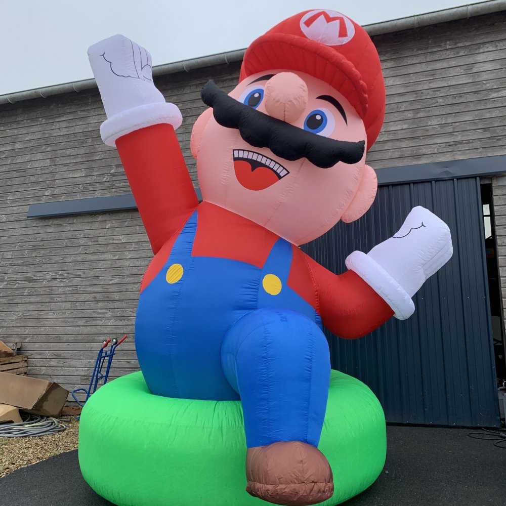 Mario Party Structure gonflable